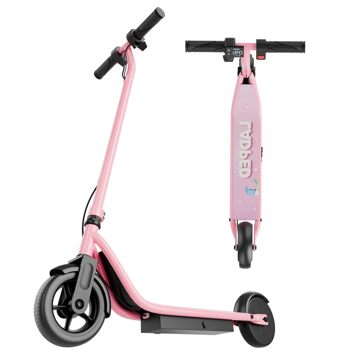 Stay-on KIDS Stay-on LP-65 Roze elektrische kinderstep elektrische step