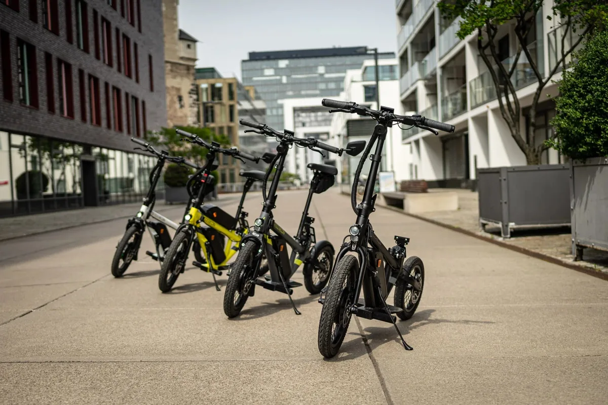 Steereon C30 E-scooter Hybride elektrische step